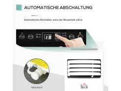 Aire acondicionado portátil 3 en 1 de 21 kW con control remoto, temporizador de 24 horas, 2 velocidades, refrigeración, deshumidificación y ventilador