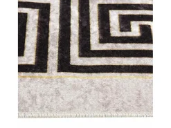 Alfombra antideslizante lavable 120x180 cm beige claro