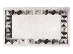 Alfombra antideslizante lavable 120x180 cm beige claro