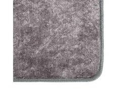Alfombra antideslizante lavable 80x300 cm Gris