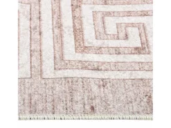 Alfombra antideslizante lavable 160x230 cm beige