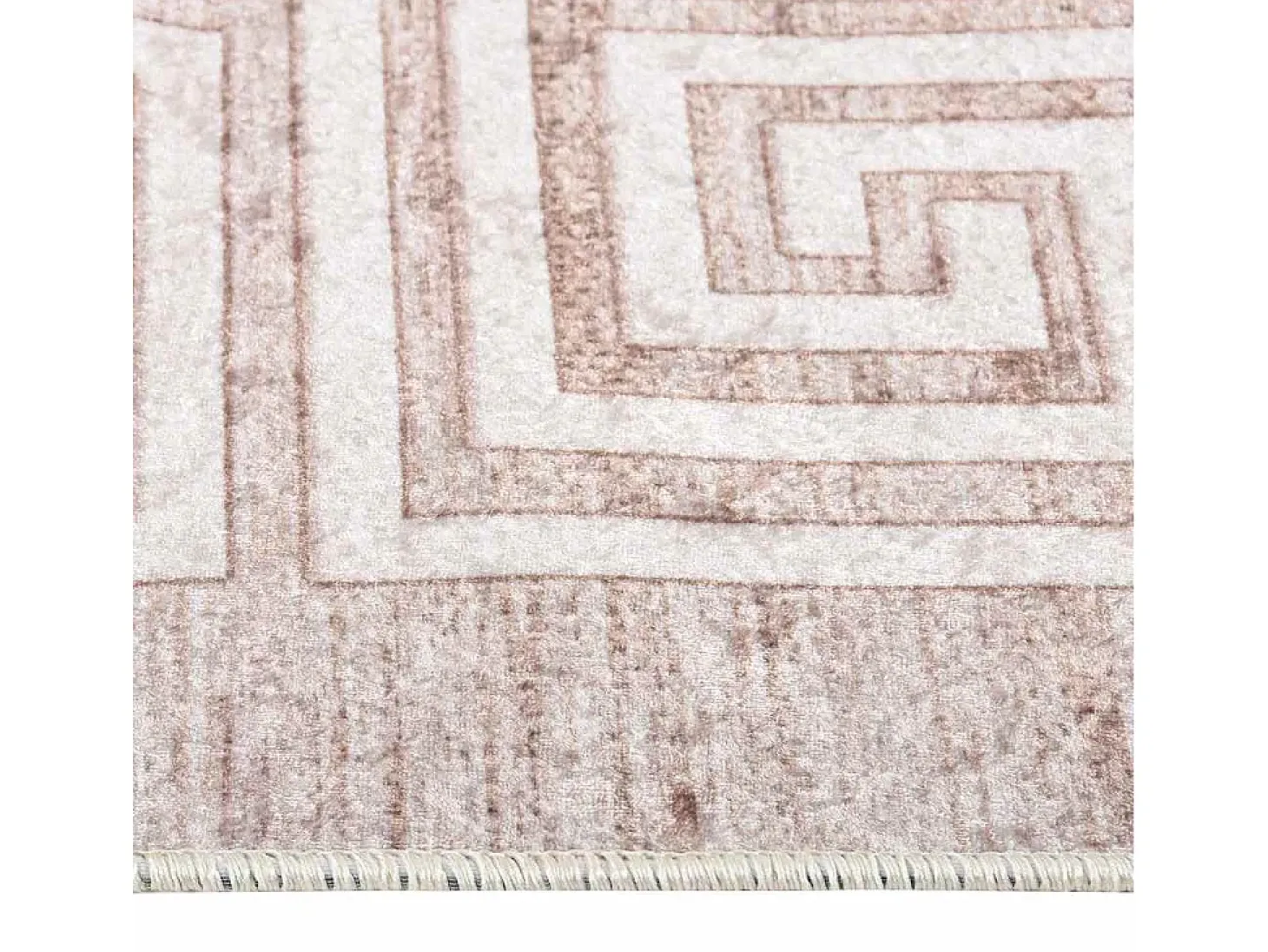 Alfombra antideslizante lavable 160x230 cm beige