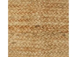 Alfombra beige 80 x 200 cm Yute