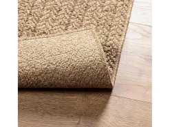 Alfombra beige ZIZUR 80x150 cm efecto yute interior exterior