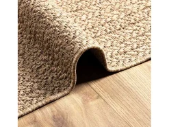 Alfombra beige ZIZUR 80x150 cm efecto yute interior exterior
