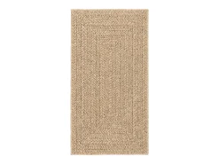 Alfombra beige ZIZUR 80x150 cm efecto yute interior exterior