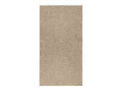 Alfombra beige ZIZUR 80x150 cm efecto yute interior exterior