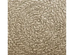 Alfombra beige ZIZUR 160x230 cm efecto yute para interior y exterior