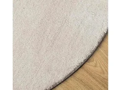 Alfombra color arena 160 x 230 cm Poliéster