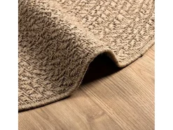 Alfombra de 90 cm con aspecto de yute, para interior y exterior