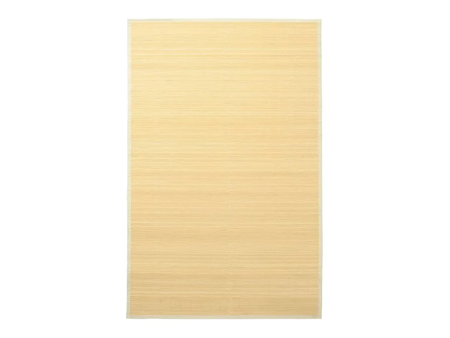 Alfombra de bambú 100x160 cm Natural