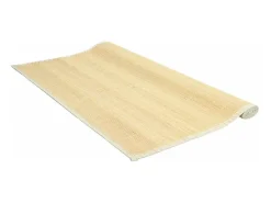 Alfombra de bambú 160x230 cm Natural