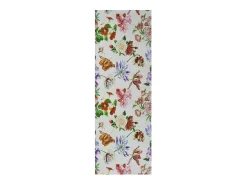 Alfombra de cocina - dibujos de flores - multicolor - 48 x 200 cm - SALLY