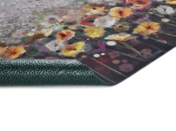 Alfombra de cocina - Diseños con flores - multicolor - 52 x 100 cm - RICCI