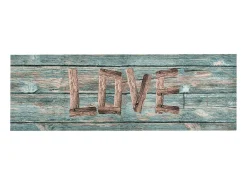 Alfombra de cocina lavable Love 45x150 cm ES389360
