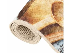 Alfombra de cocina lavable antideslizante multicolor 60x180 cm ES331623
