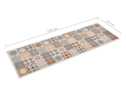 Alfombra de cocina lavable mosaico de colores 45x150 cm ES695060