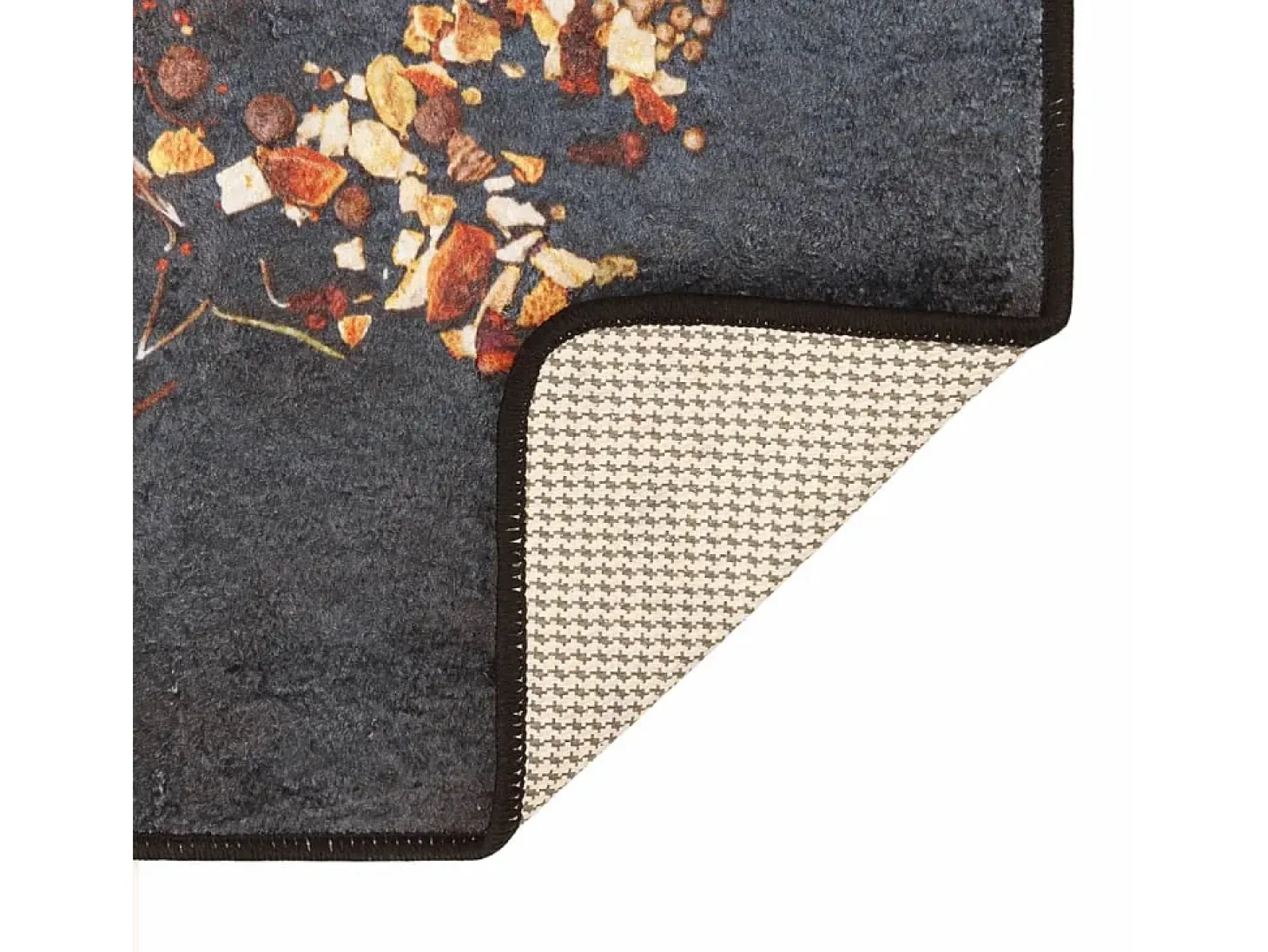 Alfombra de cocina lavable antideslizante multicolor 60x180 cm ES108535