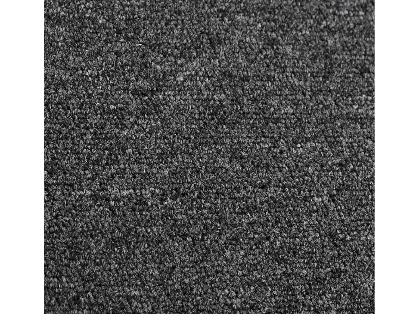Alfombra de pasillo antracita 50x150 cm