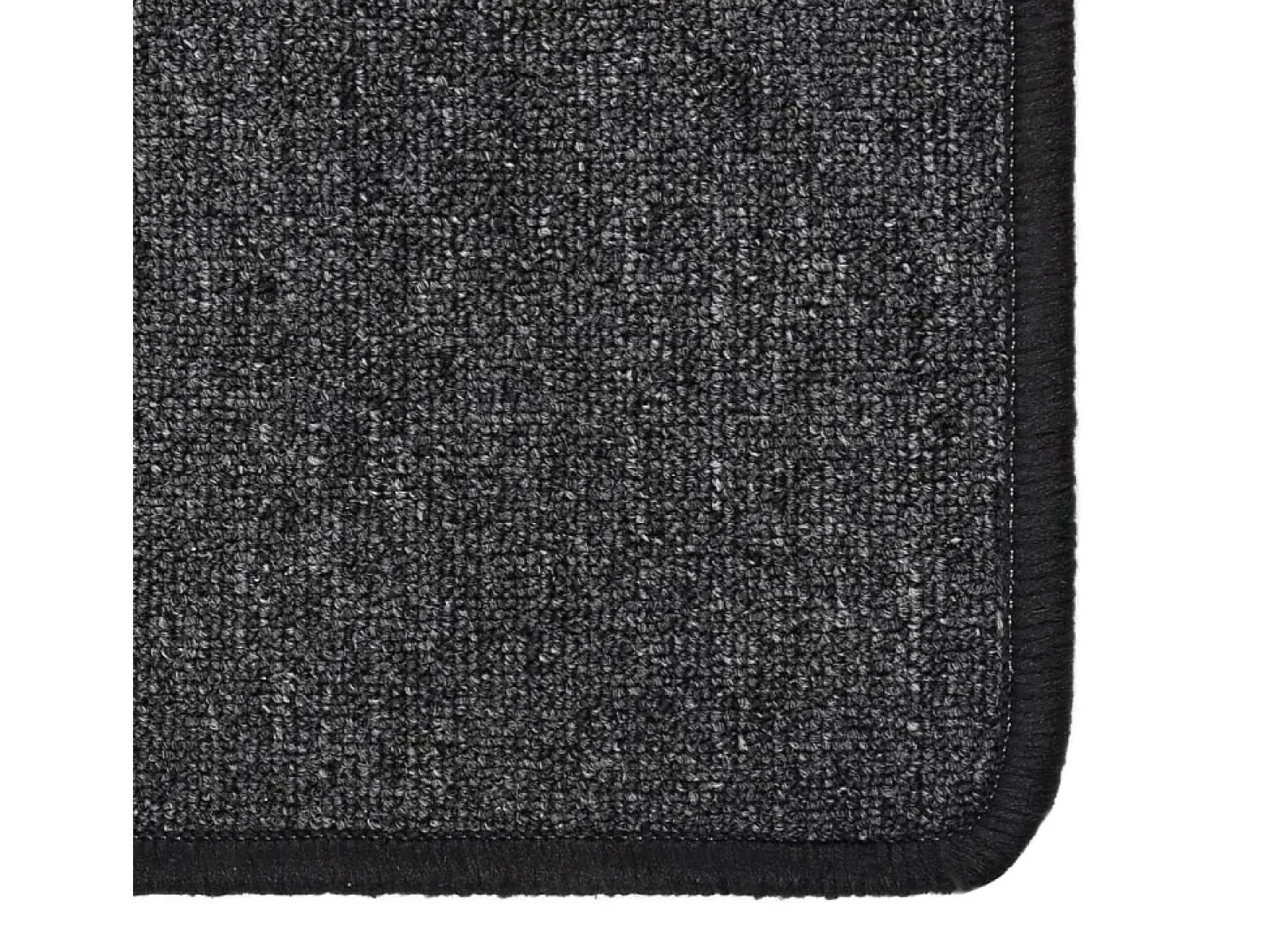 Alfombra de pasillo antracita 50x150 cm
