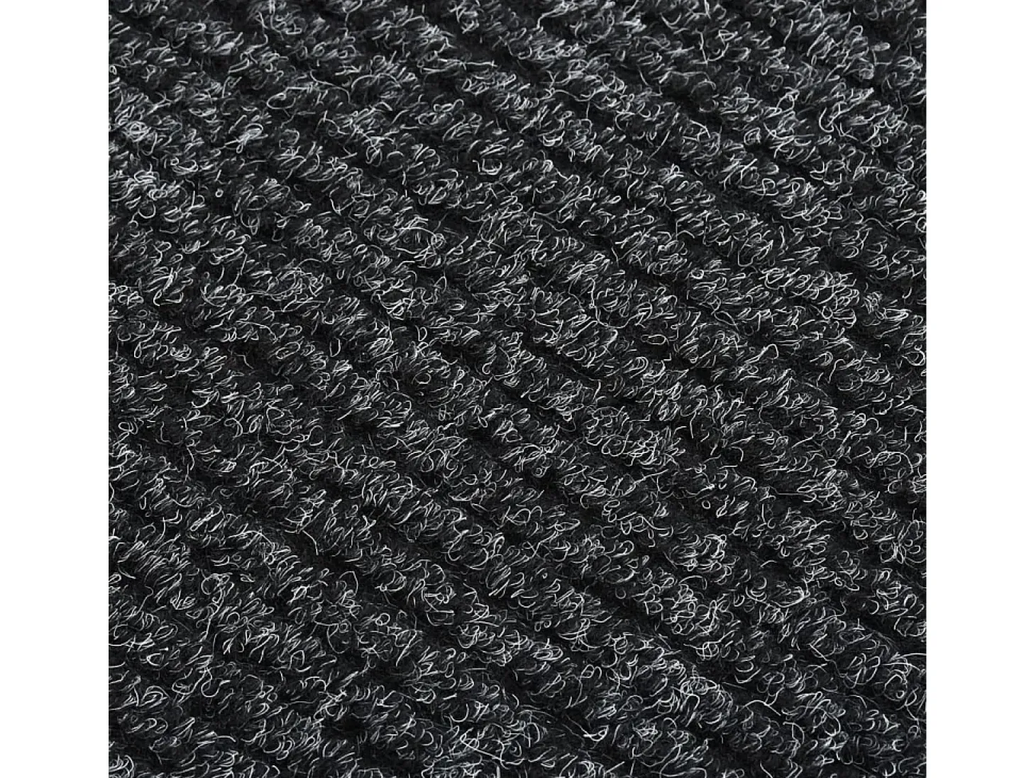 Alfombra de pasillo atrapa suciedad 100x300 cm gris antracita