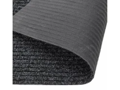 Alfombra de pasillo atrapa suciedad 100x100 cm gris antracita