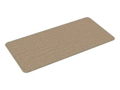 Alfombra de pasillo efecto sisal arena 50x100 cm