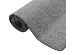 Alfombra de pasillo gris oscuro 50x100 cm