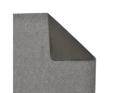 Alfombra de pasillo gris 60x180 cm
