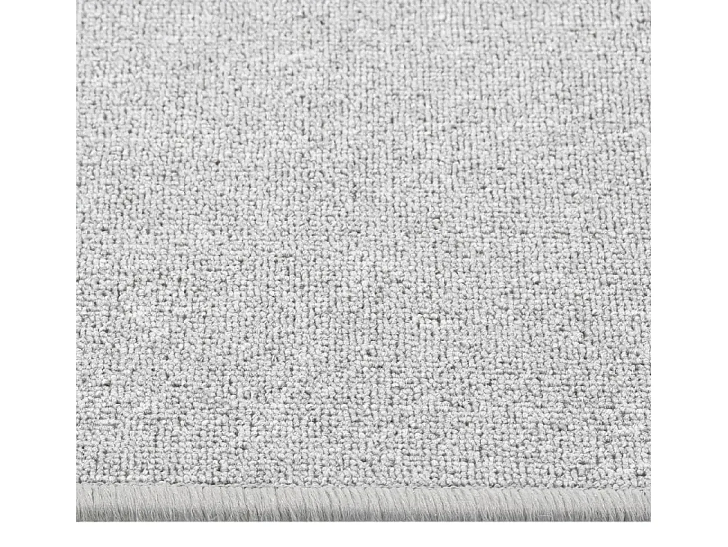 Alfombra de pasillo gris claro 50x200 cm