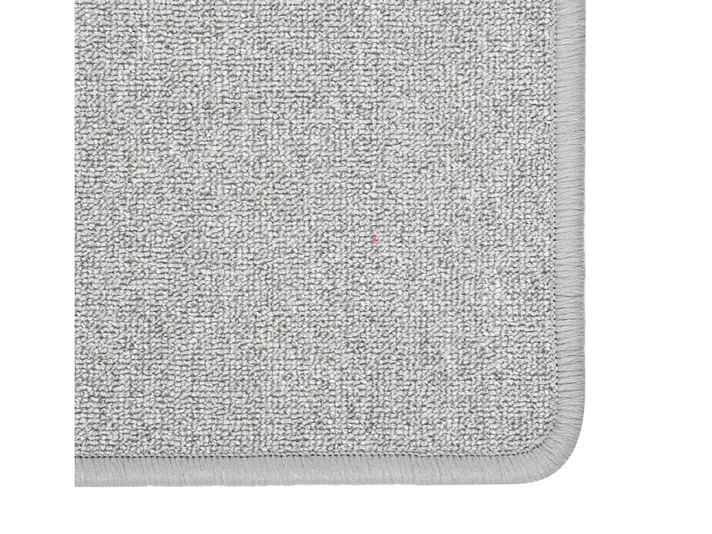 Alfombra de pasillo gris claro 50x250 cm