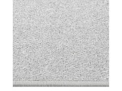 Alfombra de pasillo gris claro 50x250 cm