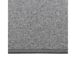 Alfombra de pasillo gris oscuro 50x200 cm