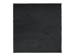 Alfombra de pelo corto OVIEDO negra 120x120 cm