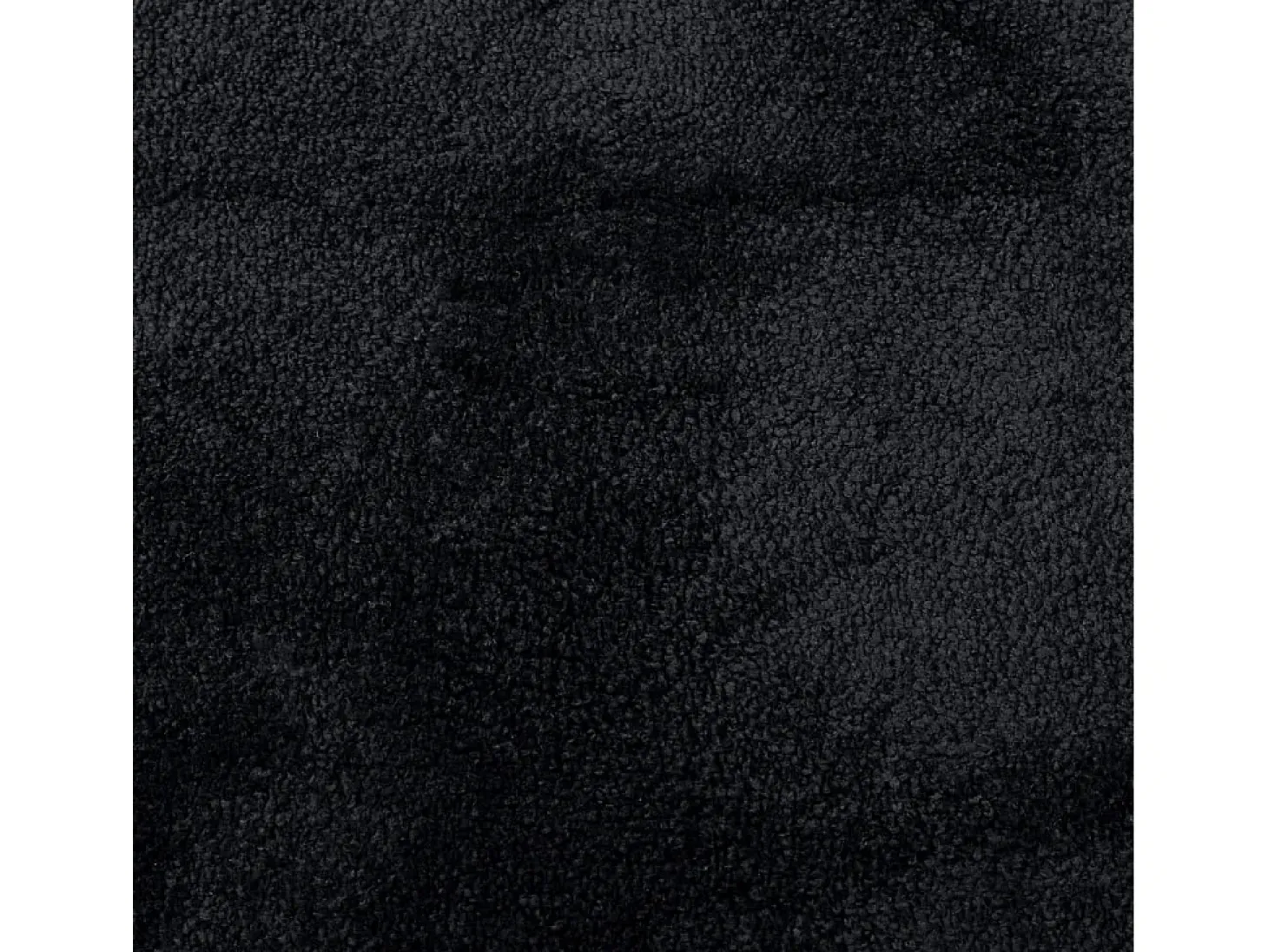 Alfombra de pelo corto OVIEDO negra 200x200 cm