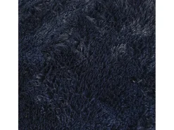 Alfombra de pelo largo NAVARRA azul marino 200x200 cm