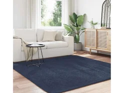 Alfombra de pelo largo NAVARRA azul marino 200x200 cm