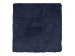 Alfombra de pelo largo NAVARRA azul marino 200x200 cm