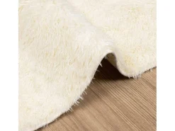 Alfombra de pelo largo NAVARRA color crema 240x340 cm poliéster