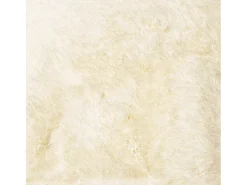 Alfombra de pelo largo NAVARRA crema 200x200 cm poliéster