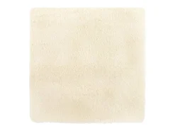 Alfombra de pelo largo NAVARRA crema 200x200 cm poliéster