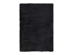 Alfombra de pelo largo negra NAVARRA 240x340 cm poliéster