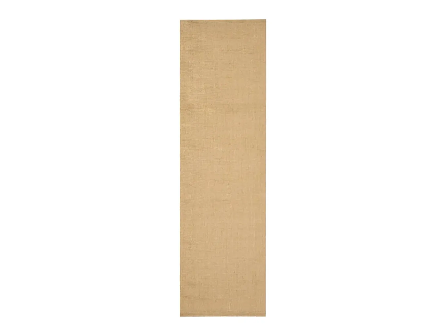 Alfombra de sisal natural 100x350 cm