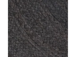 Alfombra de yute hecha a mano redonda de 150 cm en gris oscuro