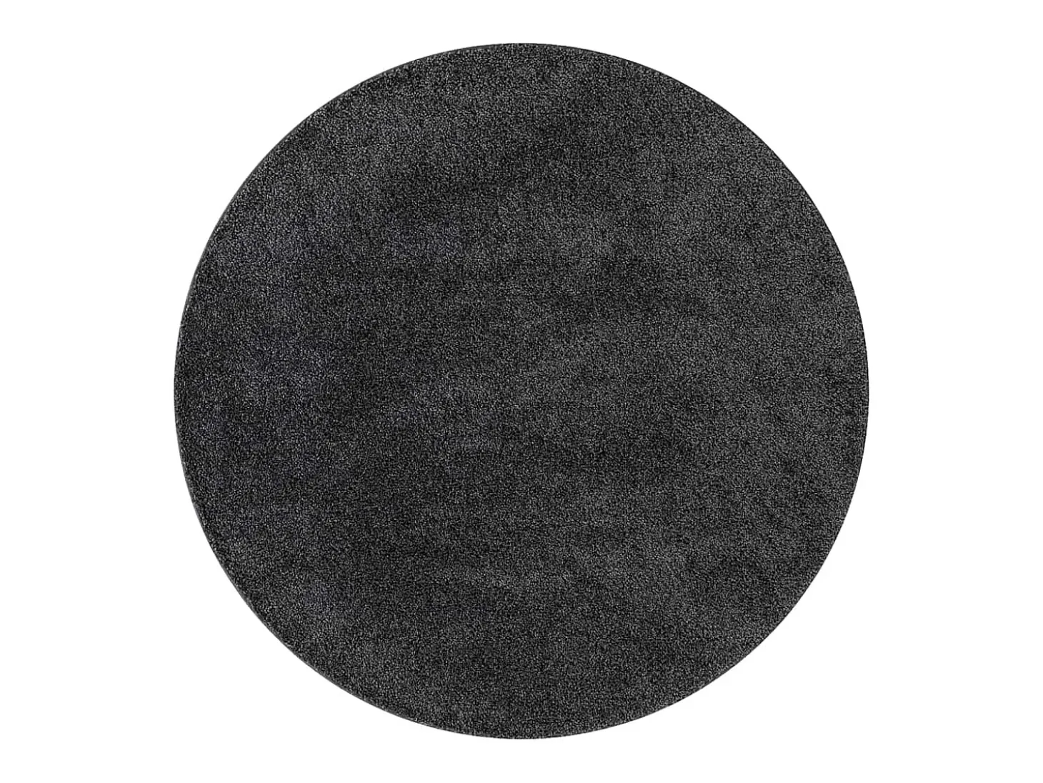 Alfombra gris oscuro 120 x 120 cm Polipropileno