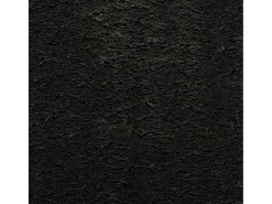 Alfombra HUARTE de pelo corto suave y lavable negra 240x340 cm