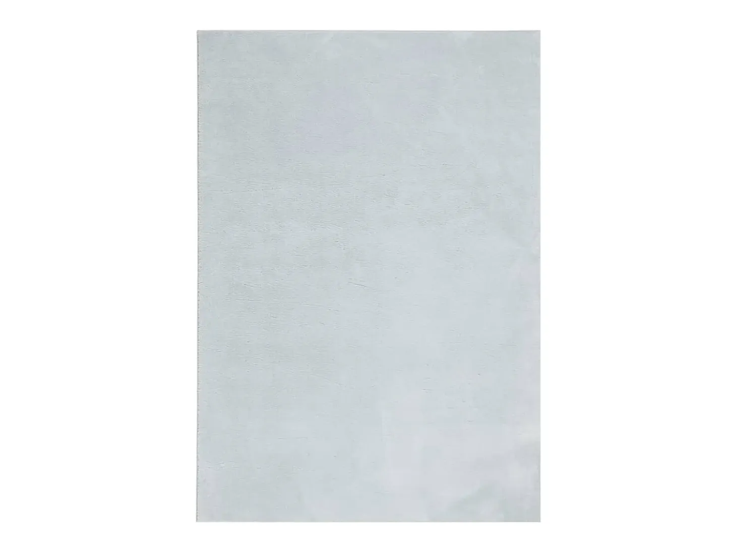 Alfombra HUARTE de pelo corto suave y lavable azul 140x200 cm
