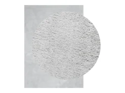 Alfombra HUARTE de pelo corto suave y lavable en gris 200x280 cm