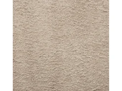 Alfombra HUARTE de pelo corto suave y lavable, color arena, Ø 160 cm