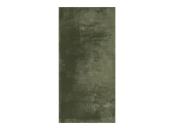 Alfombra HUARTE de pelo corto suave y lavable color verde bosque 100x200 cm